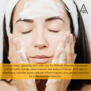 Powder face wash Go pimple