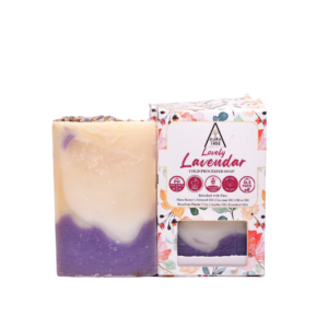 Cold process soap Lovely Lavender
